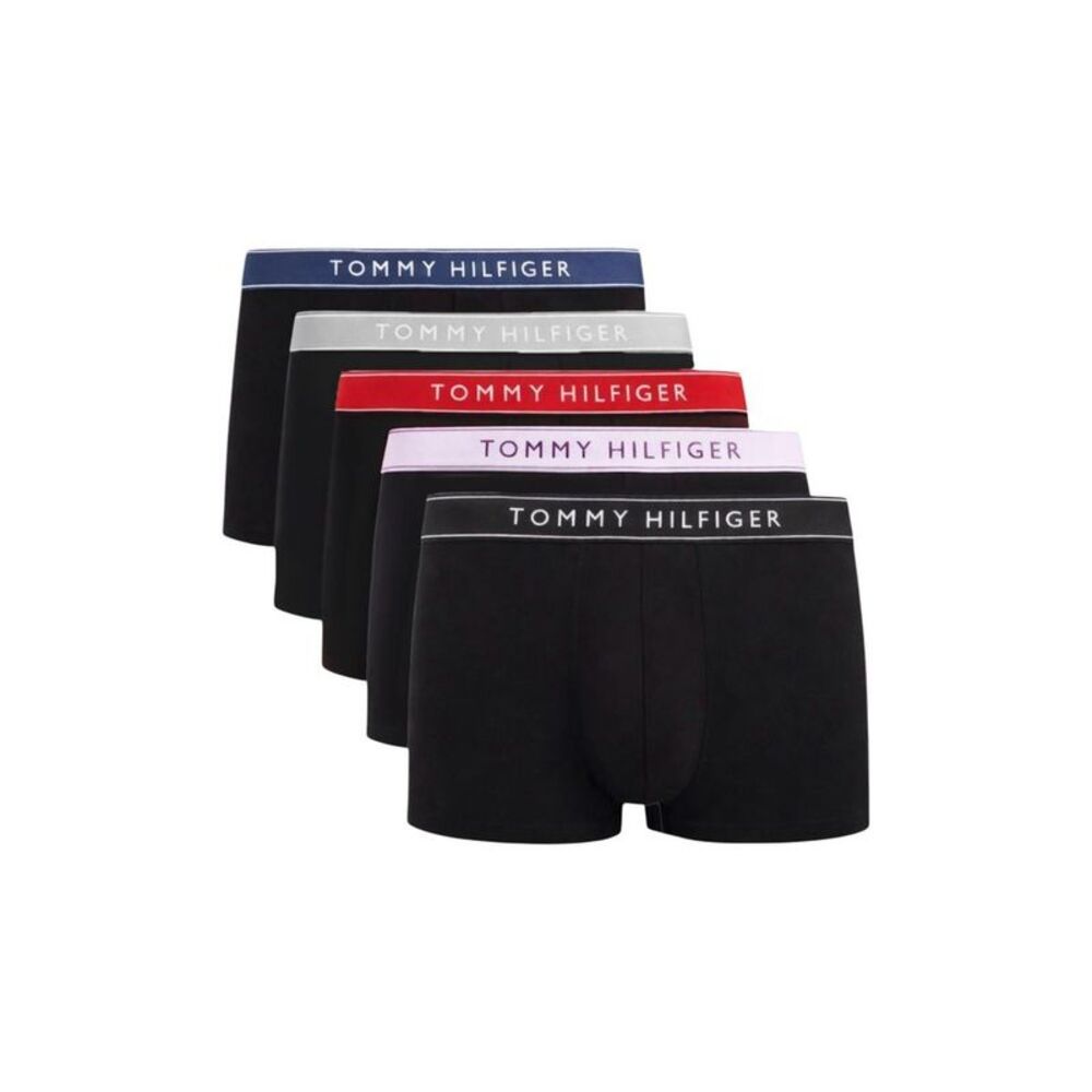 Tommy Hilfiger Black Cotton Men's Boxers